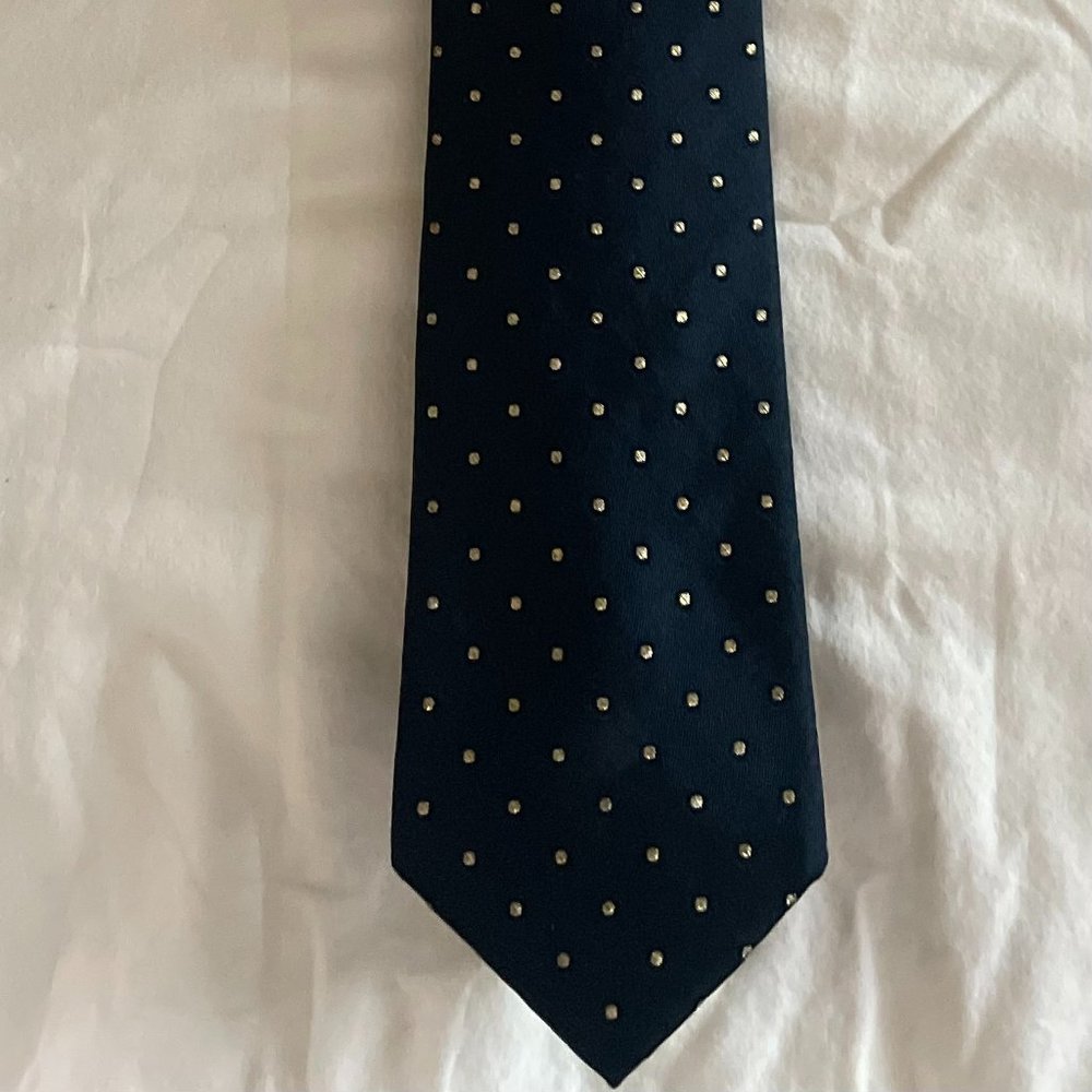 Men's special edition Sulka Tie with 18K gold lame